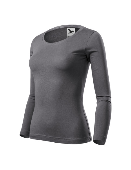 Tricou pentru femei cu mânecă lungă, 100% bumbac, 160 g/mp, FIT-T LS