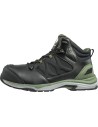 Bocanci de protecție pentru bărbați, metal free, impermeabili, Albatros Ultratrail Olive CTX MID S3 ESD WR HRO SRC