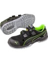 Pantofi de protecție ultra-comozi, Puma Neodyme Green Low S1P