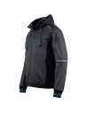Jachetă de lucru flexibilă și rezistentă, pentru bărbați, Revolt 4Stretch Black/Grey/Navy