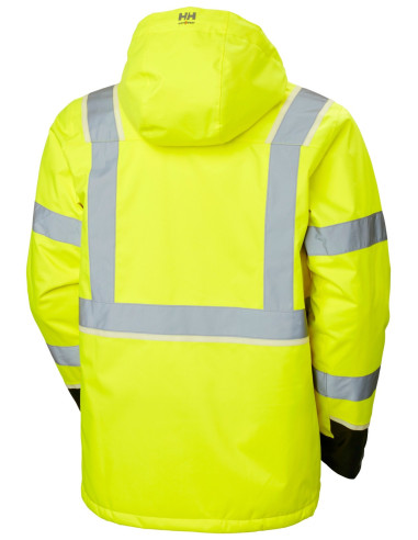 Geaca iarna cu gluga Helly Hansen UC-ME Winter, impermeabila, reflectorizanta, HVC3