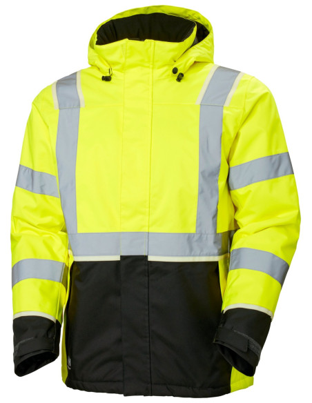 Geaca iarna cu gluga Helly Hansen UC-ME Winter, impermeabila, reflectorizanta, HVC3