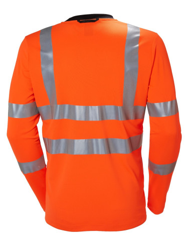 Tricou polo reflectorizant Helly Hansen Addvis CL1, portocaliu
