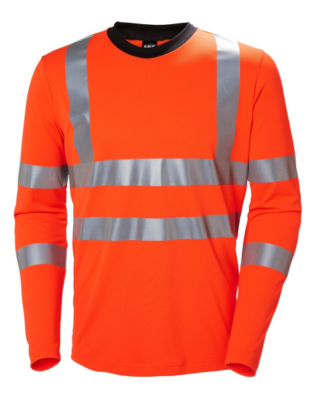 Tricou polo reflectorizant Helly Hansen Addvis CL1, portocaliu