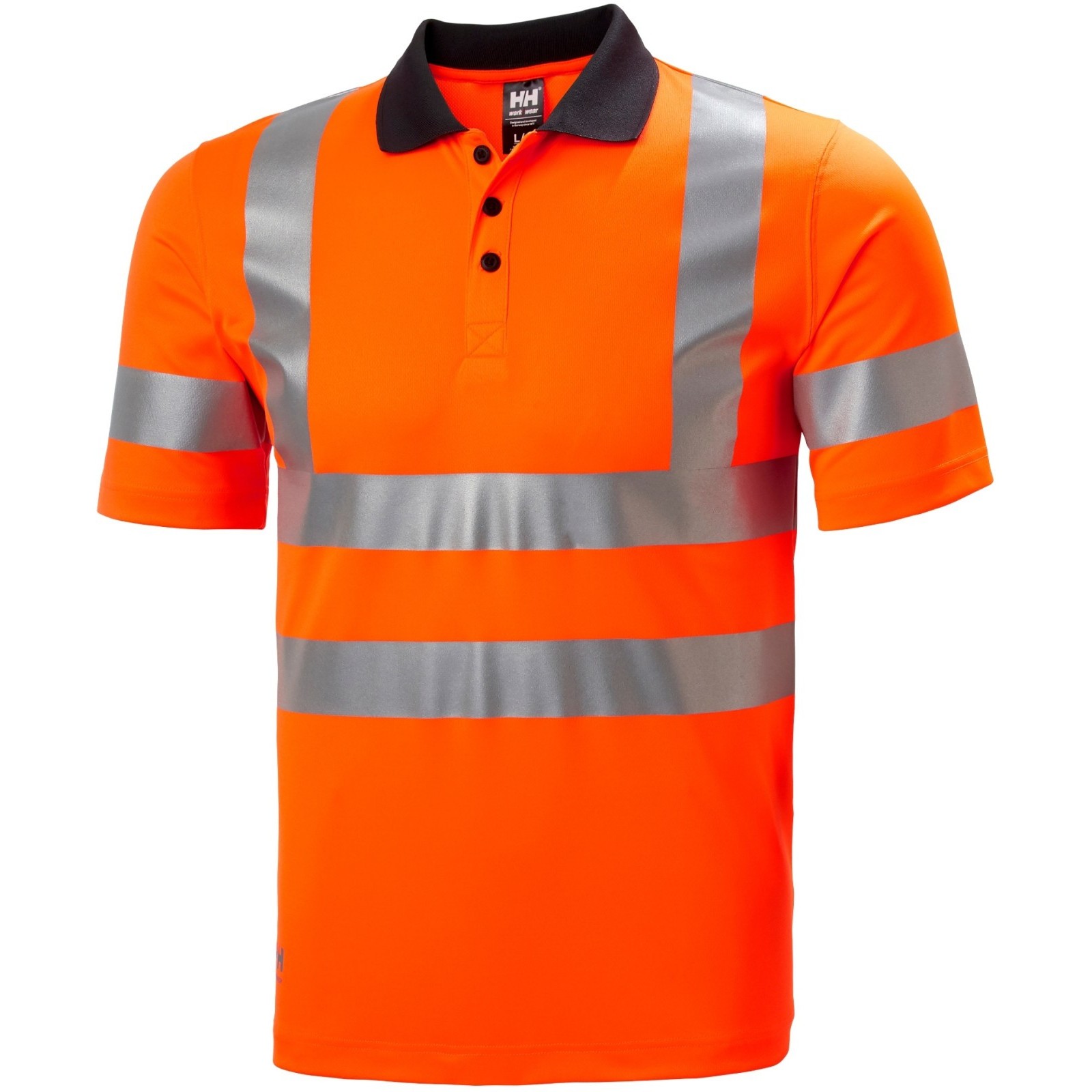 Tricou polo reflectorizant Helly Hansen Addvis CL1, portocaliu