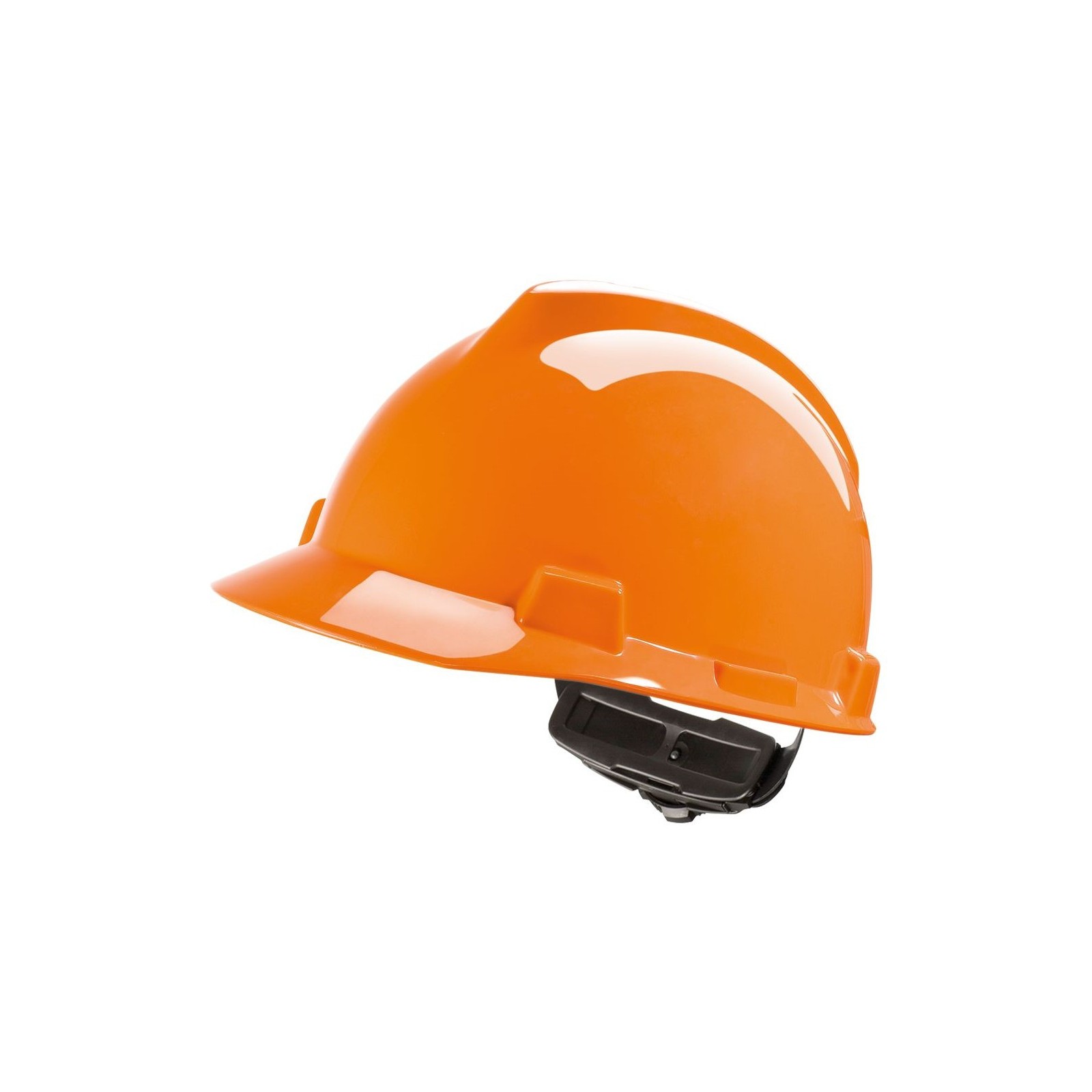 Cască de protecție reglabilă MSA V-Gard portocalie