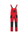 Pantaloni cu pieptar de lucru, funcționali și rezistenți, din tercot, 260 g/mp, Emerton Bibpants