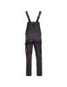 Pantaloni cu pieptar de lucru, funcționali și rezistenți, din tercot, 260 g/mp, Emerton Bibpants