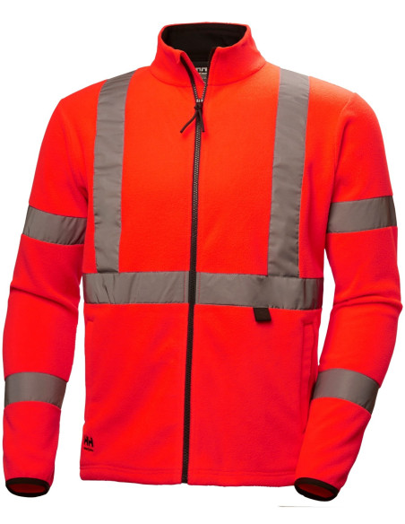 Jacheta reflectorizanta Helly Hansen Addvis Fleece CL3, rosie