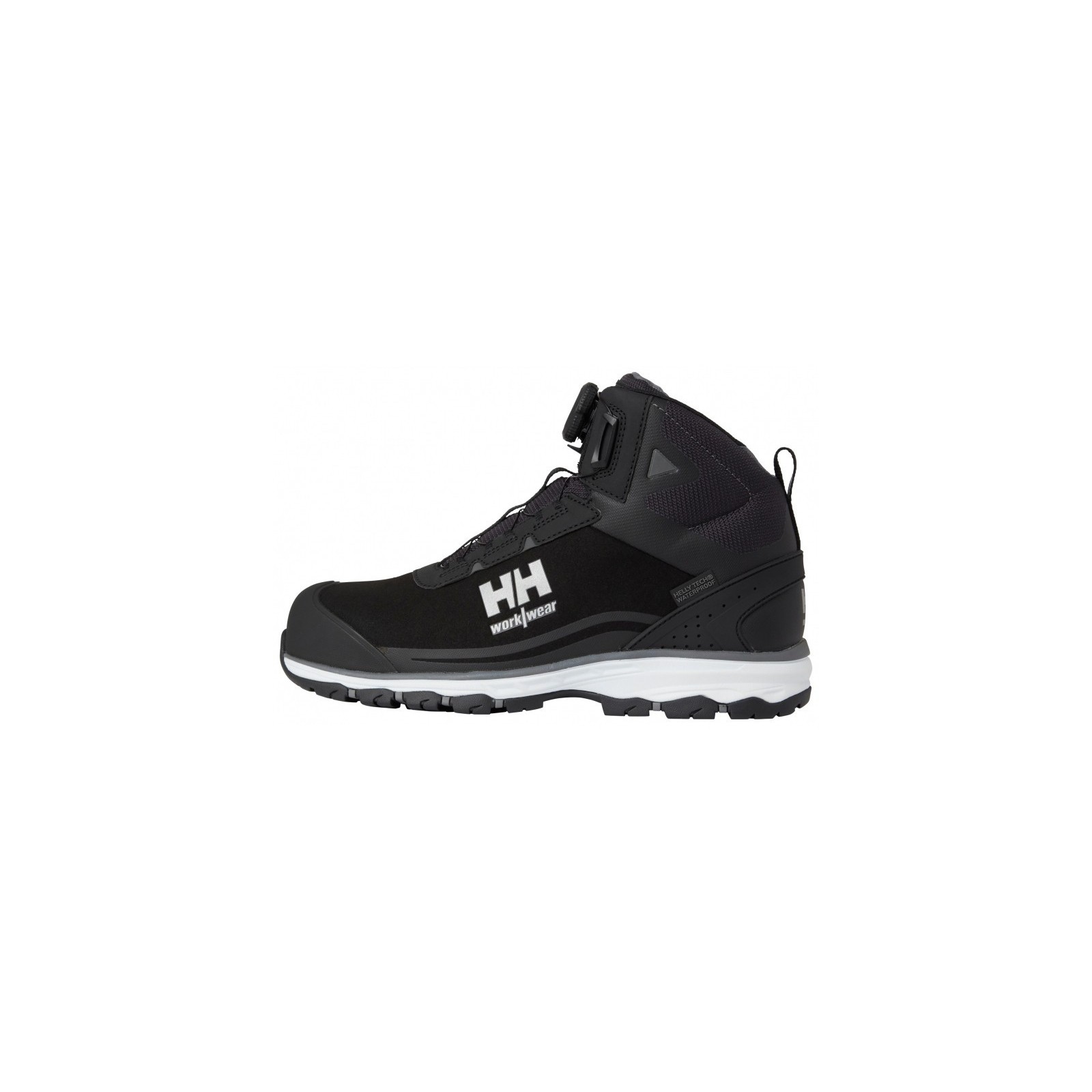 Ghete de protectie Helly Hansen Chelsea Evolution 2 Mid BOA HT Wide S3, negru/gri