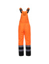 Costum de lucru portocaliu reflectorizant pentru iarnă, 100% poliester, Collins HV Winter