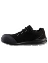 Pantofi de protecție cu bombeu de compozit și lamelă, antistatici, JETT BLACK LOW MF S1PL MF ESD