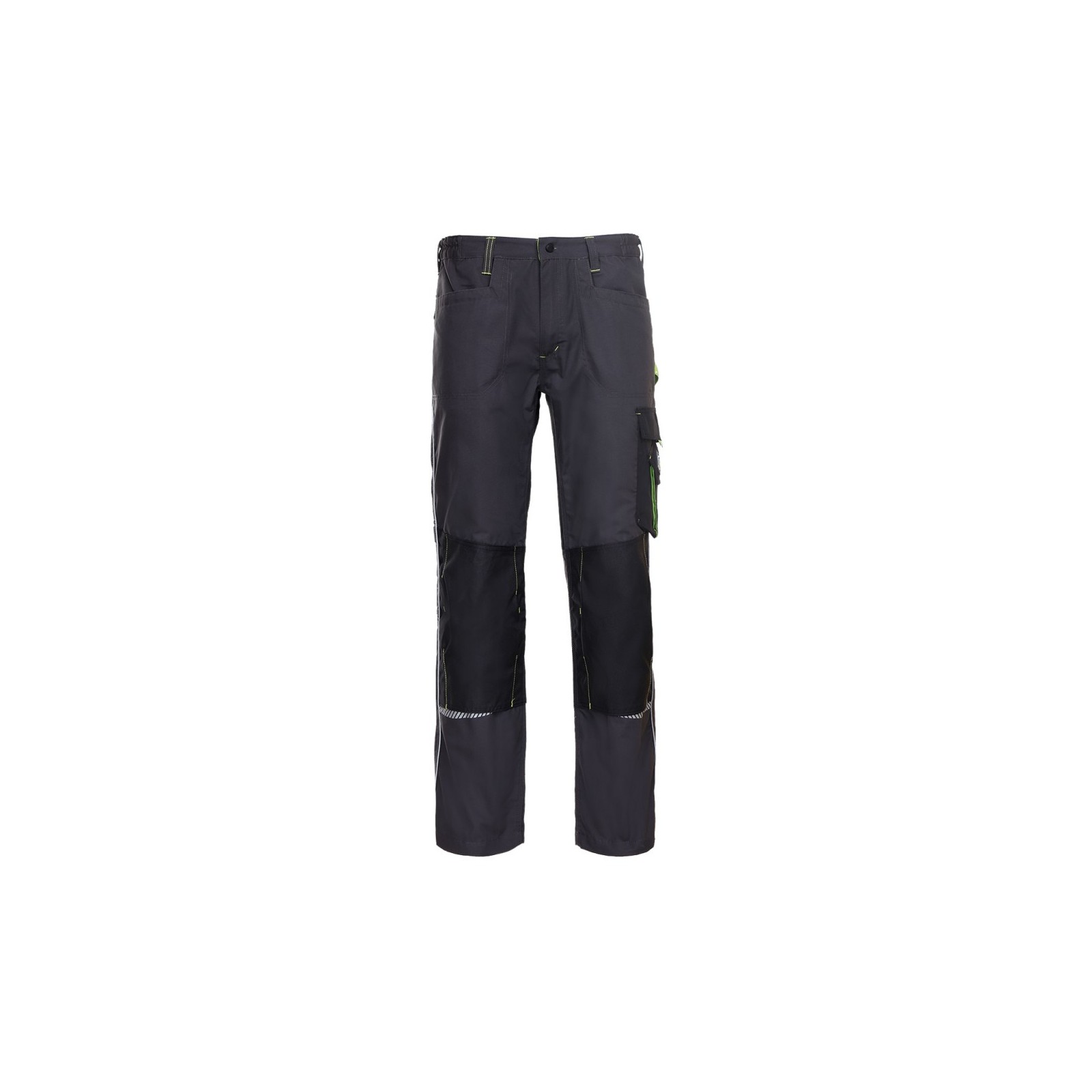 Pantaloni de lucru pentru bărbați, 270 g/mp, Prisma Grey/Green Trousers
