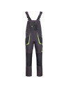 Costum salopetă, toate sezoanele, jachetă & pantaloni cu pieptar, Kastor Grey