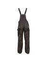 Costum salopetă, toate sezoanele, jachetă & pantaloni cu pieptar, Kastor Grey