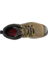 Bocanci de protecție pentru bărbați, cu bombeu din fibră de sticlă, Puma Iron HD Brown S3S FO LG SR