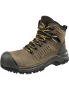 Bocanci de protecție pentru bărbați, cu bombeu din fibră de sticlă, Puma Iron HD Brown S3S FO LG SR