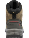 Bocanci de protecție pentru bărbați, cu bombeu din fibră de sticlă, Puma Iron HD Brown S3S FO LG SR