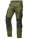 Pantaloni de lucru pentru bărbați, din tercot, Puma Workwear Precision X, Olive