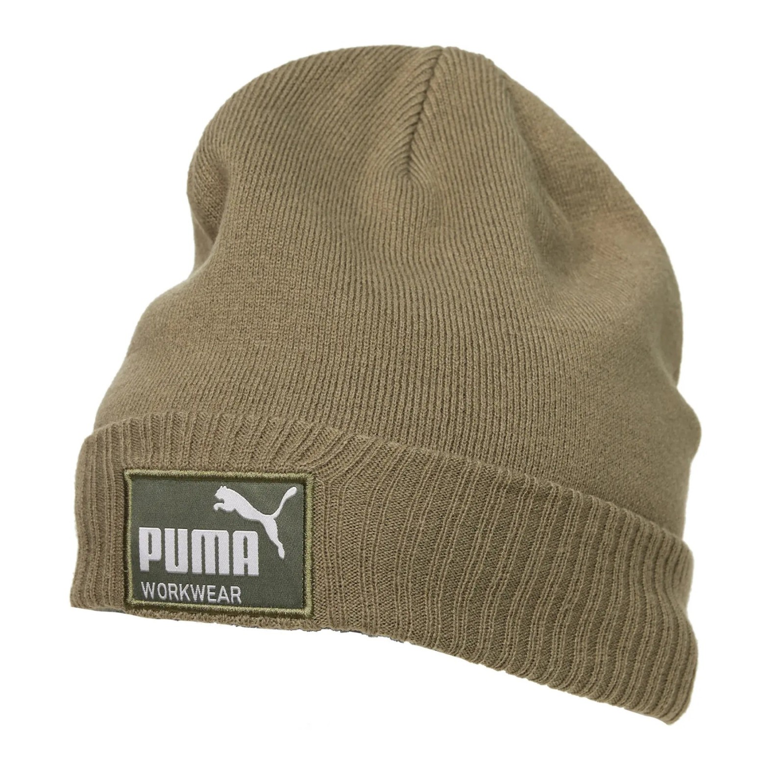 Căciulă de iarnă căptușită, din acrilic, Puma Workwear Beanie, Olive