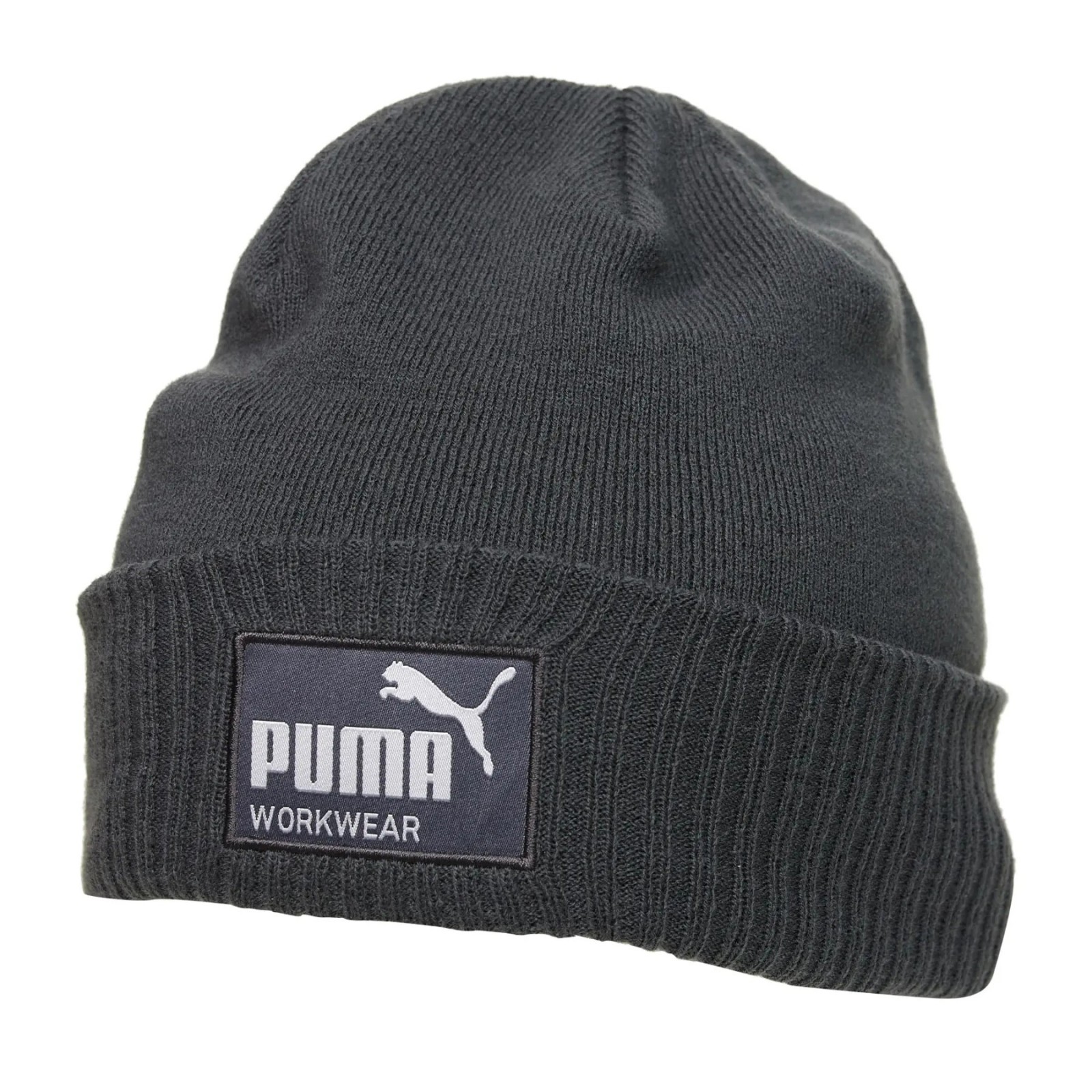 Căciulă de iarnă căptușită, din acrilic, Puma Workwear Beanie, Gri Metalic