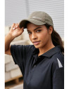 Șapcă reglabilă unisex, 100% bumbac, cozoroc solid, Puma Workwear, Olive