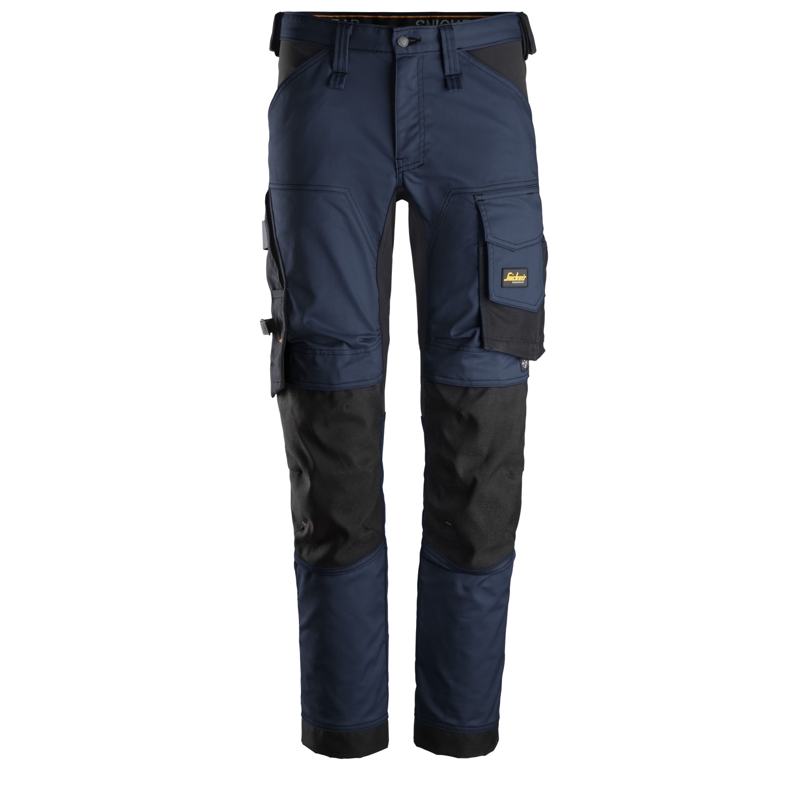Pantaloni de lucru, stretch, Snickers Workwear, AllroundWork, 6341, Navy/Black