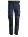 Pantaloni de lucru, stretch, Snickers Workwear, AllroundWork, 6341, Navy/Black