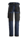 Pantaloni de lucru, stretch, Snickers Workwear, AllroundWork, 6341, Navy/Black