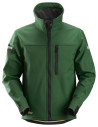 Jachetă softshell pentru bărbați, Snickers Workwear, AllroundWork, 1200, Forest Green/Black