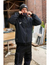 Geacă de iarnă pentru bărbați, cu glugă, Puma Workwear Essentials, Carbon
