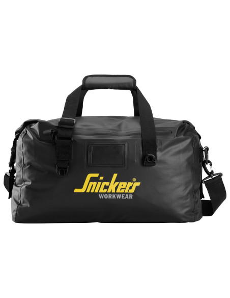 Geantă de voiaj impermeabilă & ușoară, 30 litri, negru, Snickers Workwear, 9626