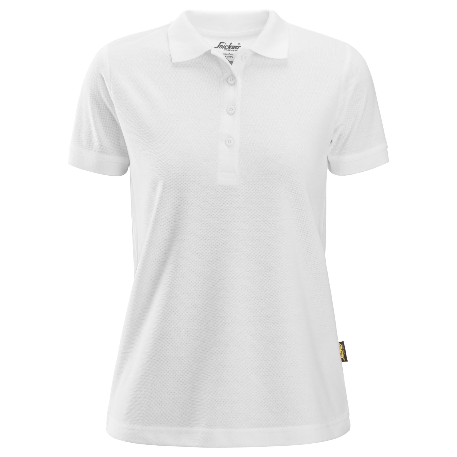Tricou polo de damă, bumbac+poliester, Snickers Workwear, 2702, White