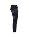 Pantaloni de lucru flexibili și confortabili, pentru bărbați, Revolt Sport, Black, 240 g/mp