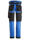 Pantaloni de lucru, stretch, Snickers Workwear, AllroundWork, 6341, True Blue/Black
