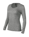 Tricou cu mânecă lungă, de damă, 100% lână merinos, 190 g/mp, Merino Rise LS