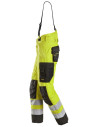 Pantaloni reflectorizanți, impermeabili, căptușiți, 37,5, Clasa 2, Snickers Workwear, 6630, Orange