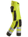 Pantaloni reflectorizanți, impermeabili, căptușiți, 37,5, Clasa 2, Snickers Workwear, 6630, Orange