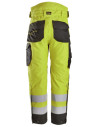 Pantaloni reflectorizanți, impermeabili, căptușiți, 37,5, Clasa 2, Snickers Workwear, 6630, Orange