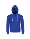 Hanorac cu glugă pentru bărbați, bumbac & poliester, 280 g/mp, Remo Royal Blue