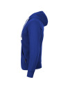 Hanorac cu glugă pentru bărbați, bumbac & poliester, 280 g/mp, Remo Royal Blue