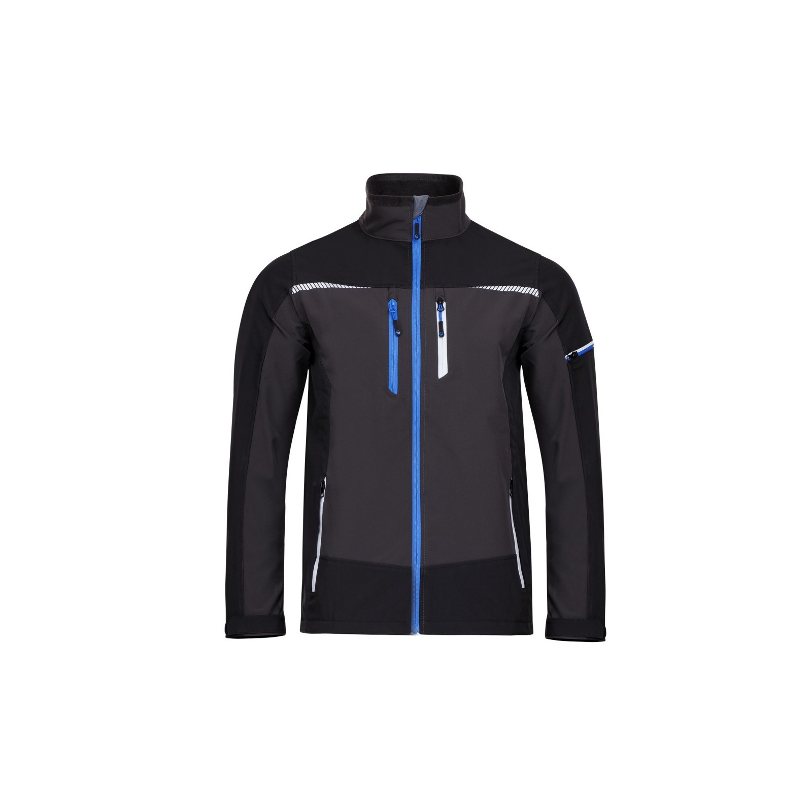 Jachetă impermeabilă pentru bărbați, Prisma Softshell Grey