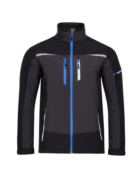 Jachetă impermeabilă pentru bărbați, Prisma Softshell Grey