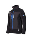 Jachetă impermeabilă pentru bărbați, Prisma Softshell Grey