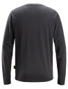 Tricou cu mânecă lungă pentru bărbați, 100% bumbac, Snickers Workwear, 2496, Steel Grey