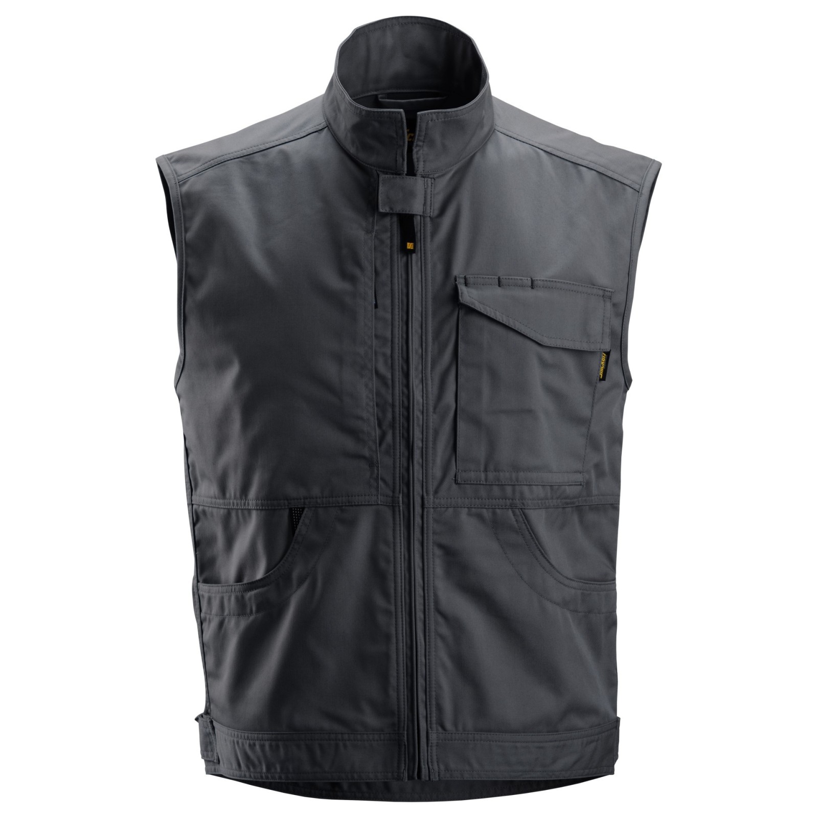 Vestă de lucru, confortabilă, Snickers Workwear, Service, 4373, Steel Grey