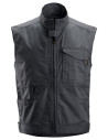 Vestă de lucru, confortabilă, Snickers Workwear, Service, 4373, Steel Grey