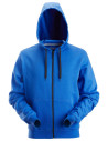 Hanorac cu glugă & fermoar, pentru bărbați, bumbac&poliester, Snickers Workwear, 2801, True Blue