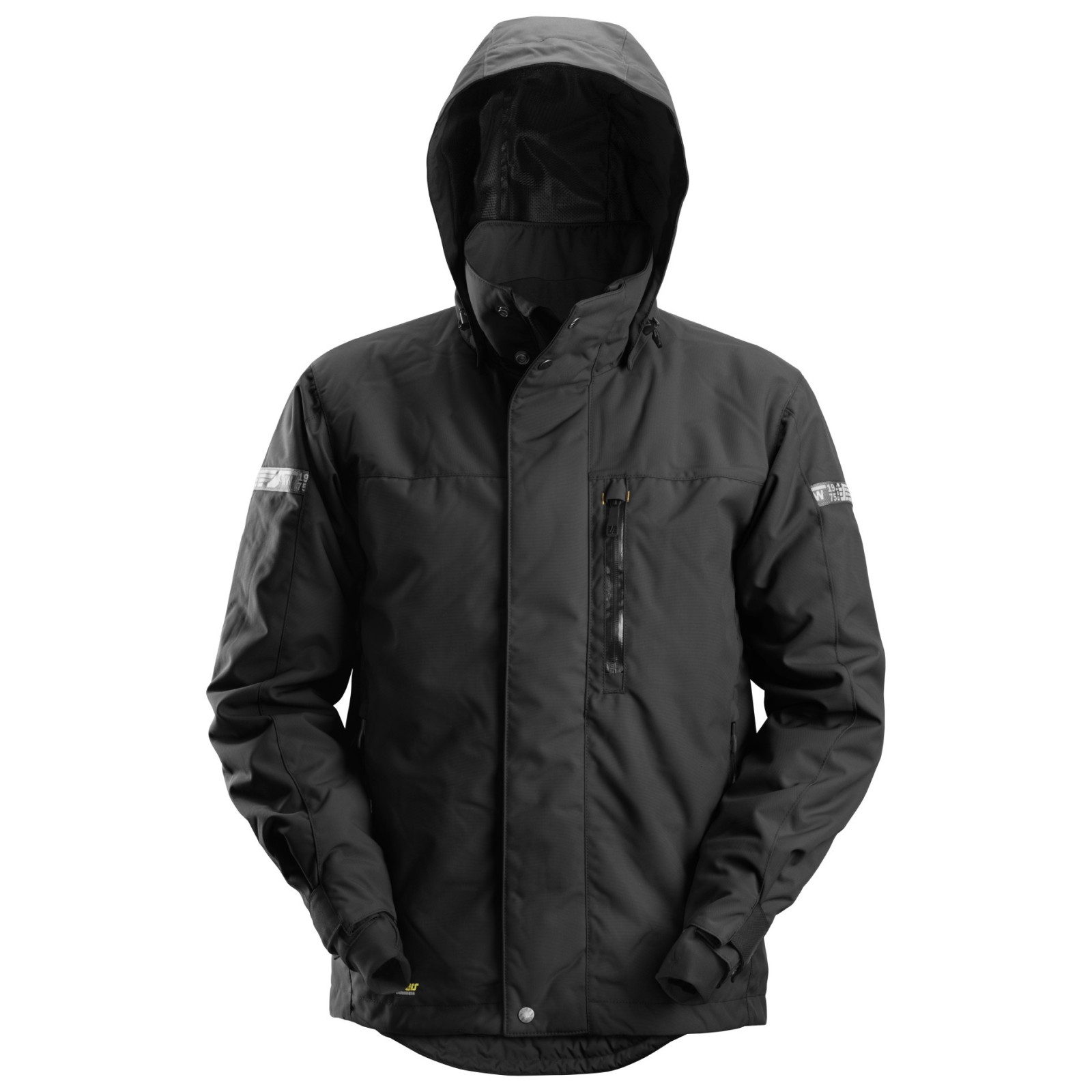 Geacă impermeabilă & termoizolantă, de bărbați, 37.5, Snickers Workwear, AllroundWork, 1102, Black/Black