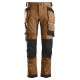 Pantaloni de lucru, stretch, cu buzunare holster, Snickers Workwear, AllroundWork, 6241, Brown/Black